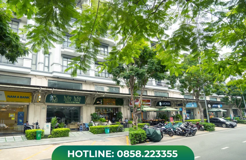 Shophouse mặt phố được chuỗi cà phê thuê lại sau bàn giao