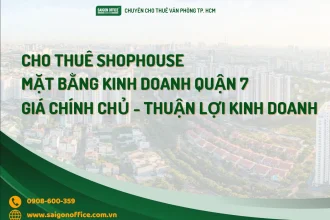 Shophouse mặt phố kinh doanh tại Việt Nam với tầng trệt mở cửa hàng