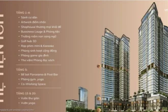 Khu tiện ích tầng mây dành cho cư dân Vlasta Premier Phú Thuận