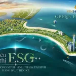 Phối cảnh toàn khu siêu đô thị biển Cần Giờ nhìn từ trên cao