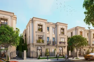 Phối cảnh biệt thự Mẫu song lập CH03 Cổ điển không mái dự án Vinhomes Green Paradise dự án VINHOMES_GREEN_PARADISE - Biệt thự song lập khác biệt thực tế với đơn lập ở trải nghiệm sống và chi phí ra sao?